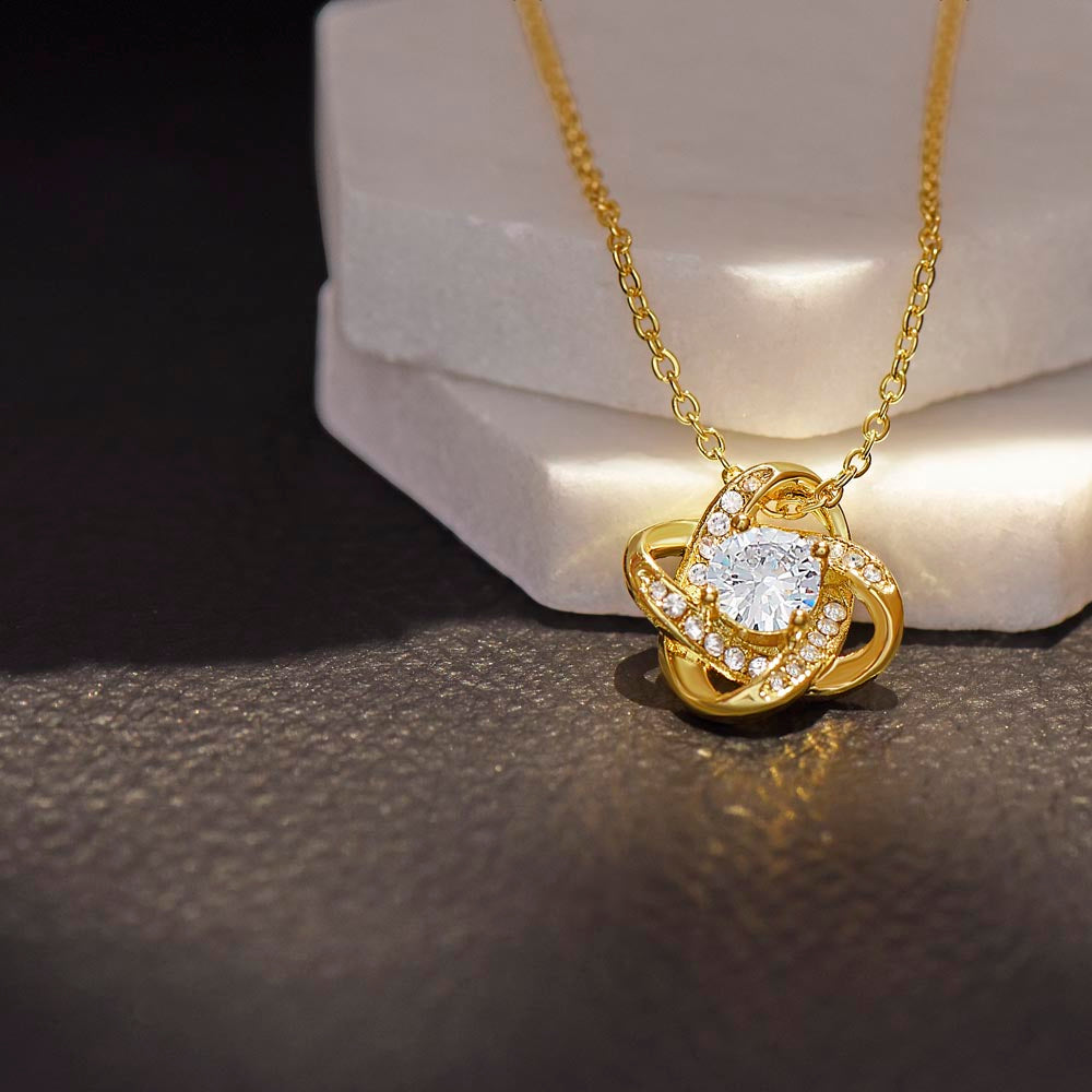Rare Heir™ Mother's Legacy Love Knot Necklace