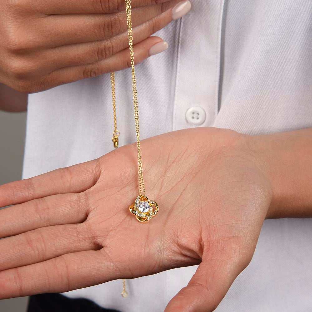 Rare Heir™ Mother's Legacy Love Knot Necklace