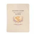 Nothing Covers Like a Mother's Love Blanket – Luxury Heirloom Gift for Mom